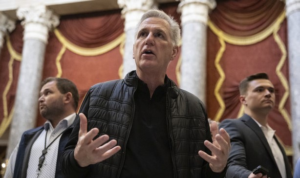 McCarthy changes his mind on help to Ukraine as the GOP scrambles to pass spending legislation