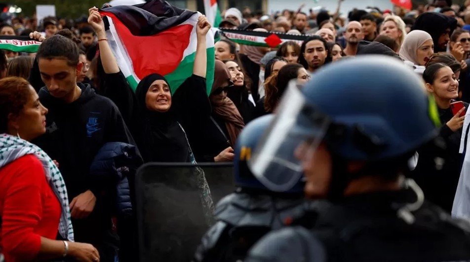 France doesn’t let any pro-Palestinian protests happen