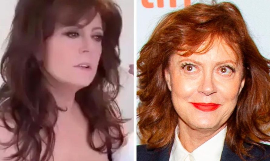 Susan Sarandon’s son begs followers to cease sharing video ‘together with her honkers out’