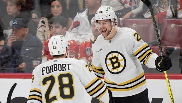 Child within the morning, game-winner within the night, Bruins’s Carlo has huge playoff day