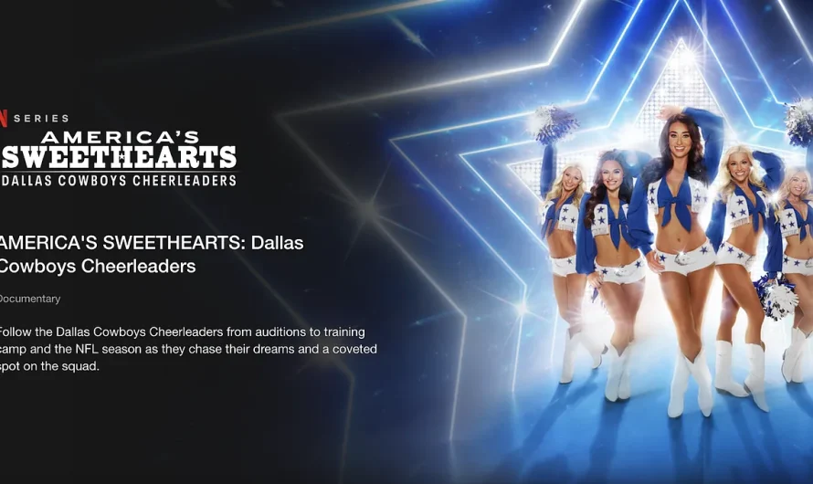 What time will the America’s Sweethearts Dallas Cowboys Cheerleaders documentary be out there on Netflix?