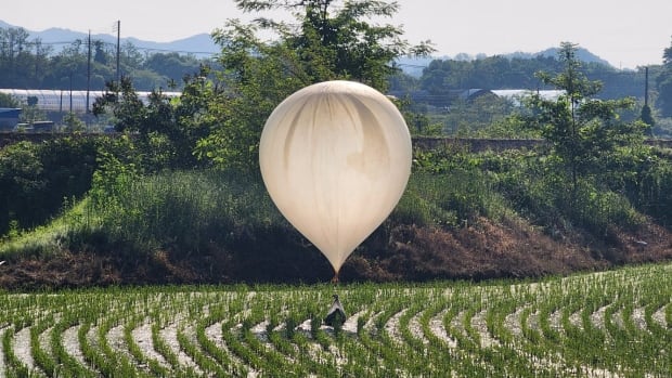 North Korea sends extra ‘filth’-filled balloons into South, Seoul says
