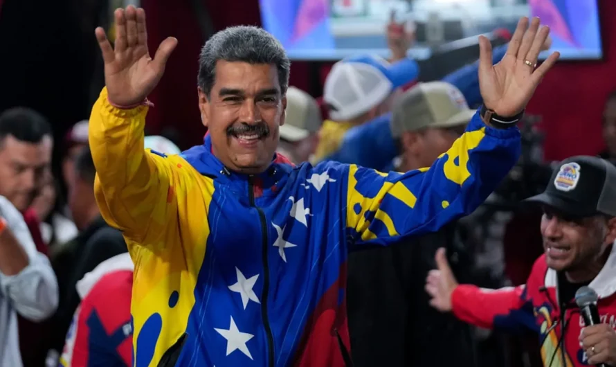 Nicolas Maduro reportedly wins third consecutive time period as Venezuelan president, per authorities