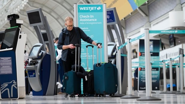 Passengers ‘at midnight’ as WestJet flight cancellations proceed days after strike ends